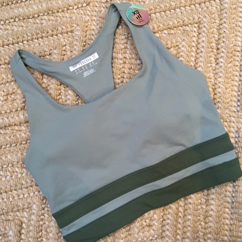 🆕 3/$10 ✨ NWT Forever 21 Racerback sports bra
